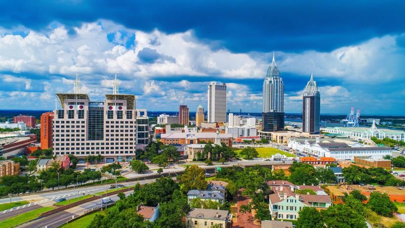 Frontier Airlines Mobile City Office in Alabama